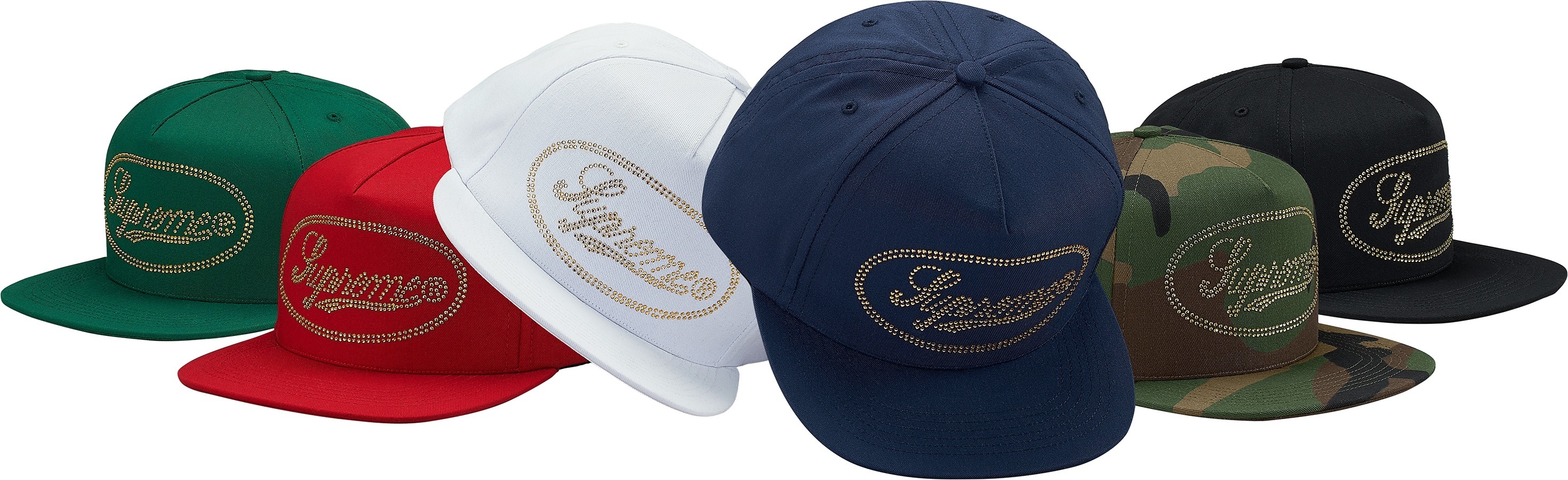 Studded Script Logo 5-Panel